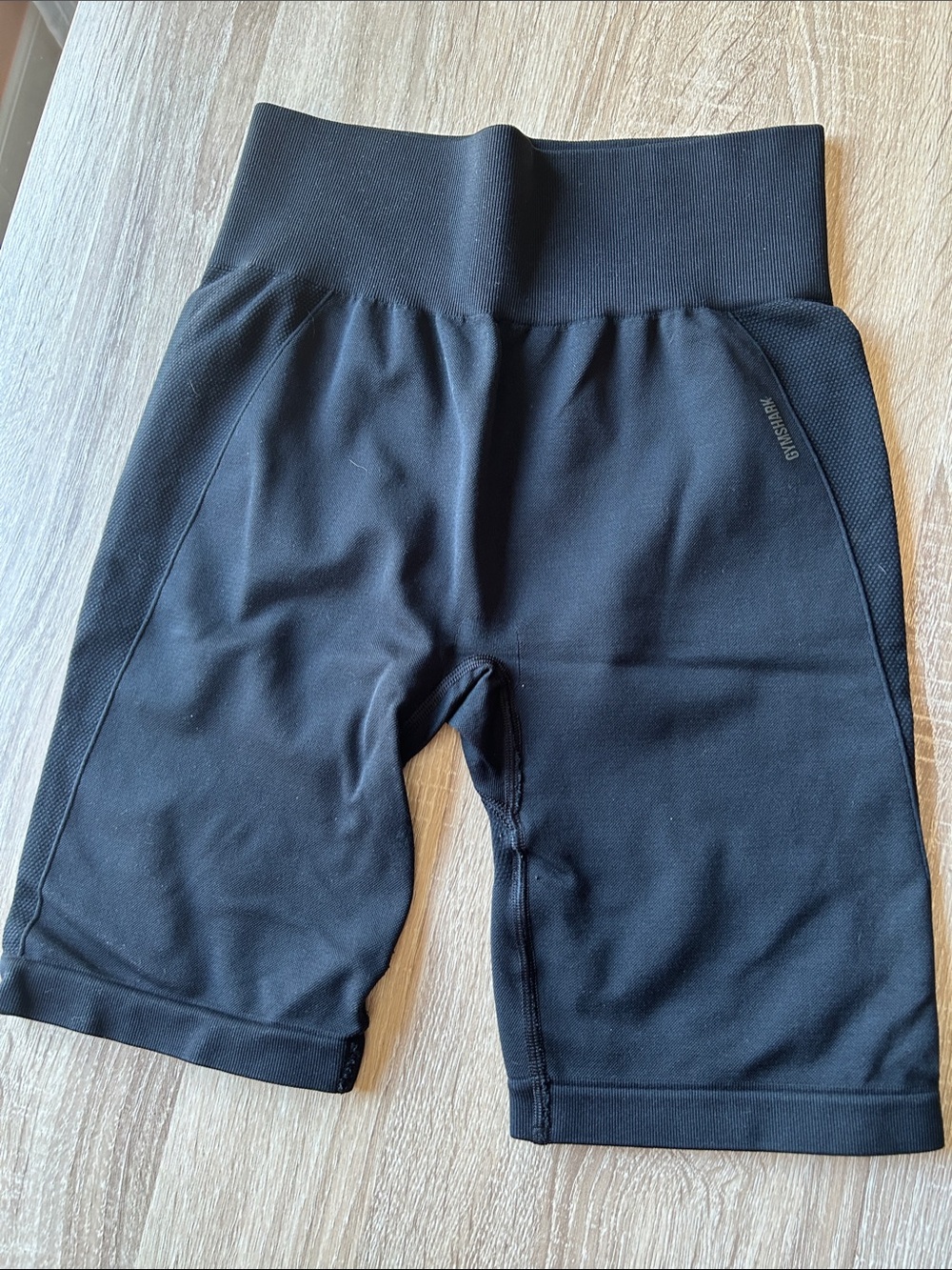 Gymshark Black High-Rise Bike Shorts for Women